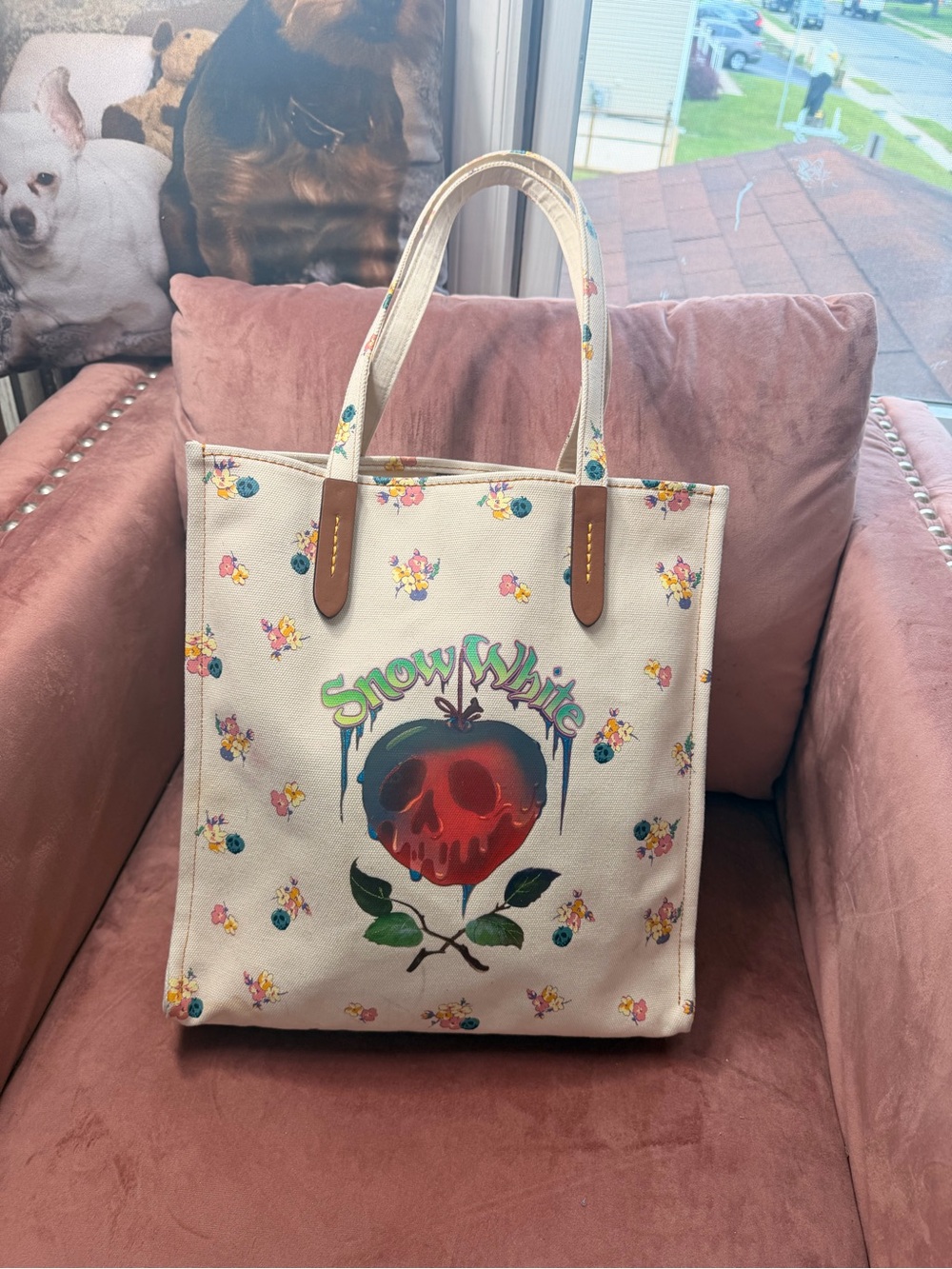 Coach x Disney Snow White Poison Apple Tote NWOT OPEN TO OFFERS
